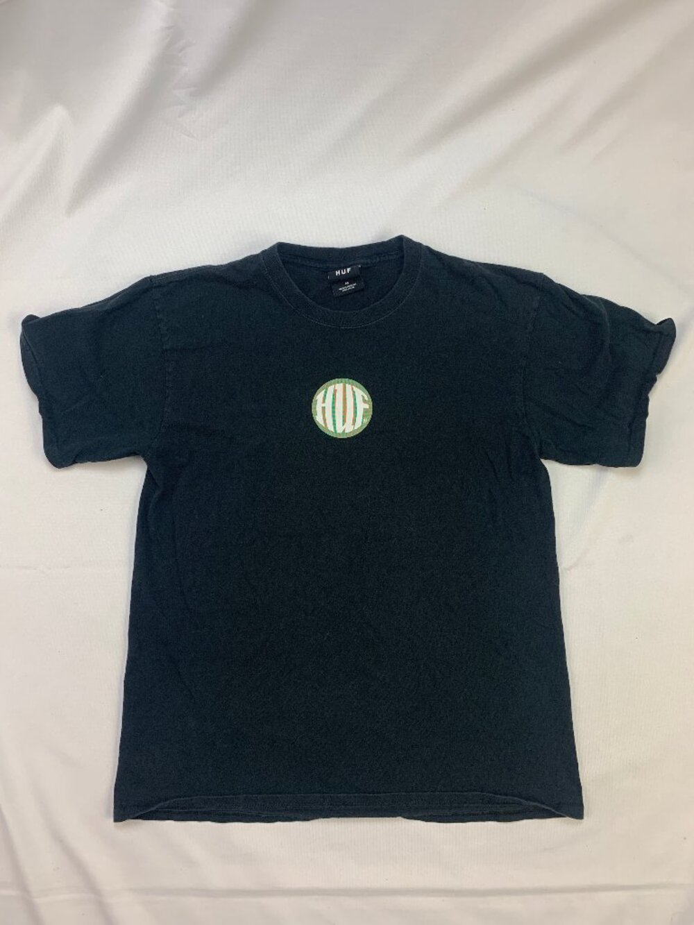 Black HUF t Shirt mens medium